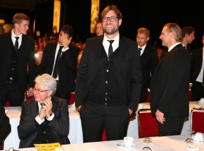 Klopp und Co. waren auch vor Ort