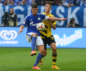 Erik Durm stand neu in der Startelf Erik Durm stand neu in der Startelf