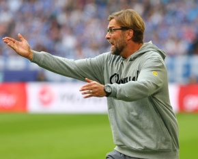 Engagiert an der Seitenlinie: Jürgen Klopp Engagiert an der Seitenlinie: Jürgen Klopp