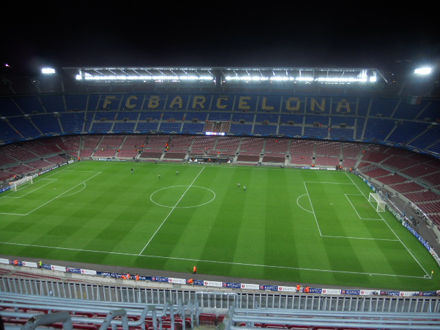Das Camp Nou in Barcelona
