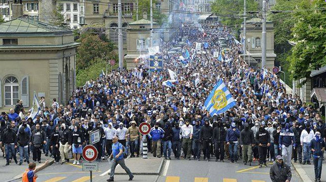 Pokalfinale in Bern