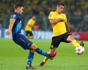 Verzweifelte Gunners, BVB-Beine überall