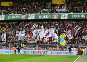 Frankfurt had great away support