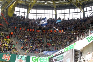 The supporters of Hoffenheim