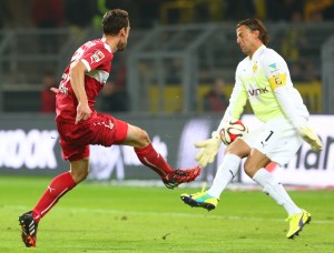 Weidenfeller rettete in der Schlussphase gegen Gentner