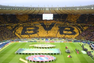 Great display by the BVB supporters before the match
