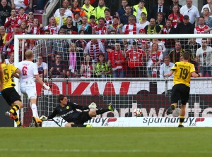 Blöd: Kevin Vogt erzielt das 1-0