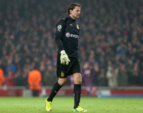 Roman Weidenfeller after the 2-0 for AFC