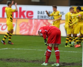 Lukas Kruse war beim 1-0 chancenlos