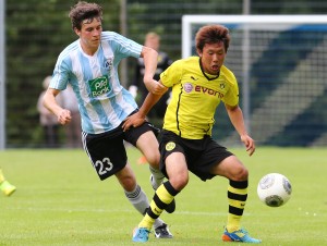 Maruoka machte sein erstes Tor für den BVB