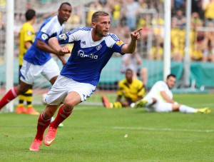 Bitter für den BVB: Marc Heider traf zum 2-2