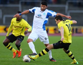 Sonst waren die Stuttgarter Kickers ein Fall für unsere Zweite