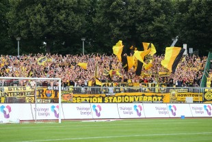 Über 1.000 BVB-Fans im Gästeblock