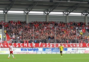 Die HFC-Fankurve ist nach dem Landespokalendspiel weiterhin zerstritten