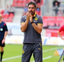 David Wagner musste mit einem Punkt zufrieden sein