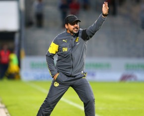 Engagiert wie immer: Trainer David Wagner