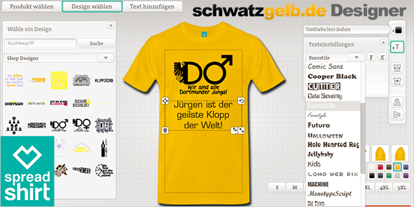 Individuelle Kleidung in Handarbeit liefert weiterhin Spreadshirt