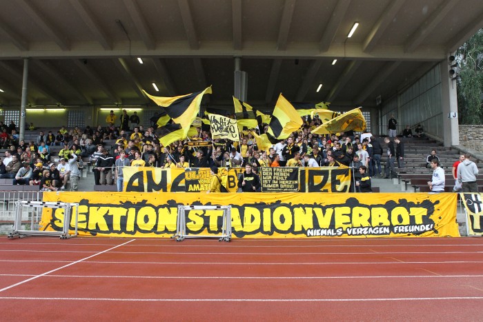 SEK SV Fahne in der Roten Erde