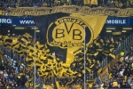 'Ballspielverein Borussia Dortmund von 1909' beim Spiel in Hamburg