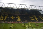 '67+3=70' Choreo gegen Bremen zum Meisterschaftsfinale 2002