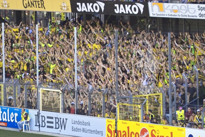 BVB Fans in Freiburg