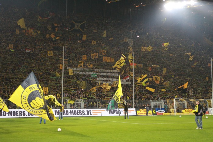 Flutlichtspiel in Dortmund