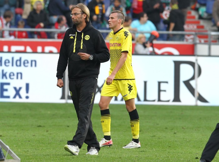 J&uuml;rgen Klopp unzufrieden