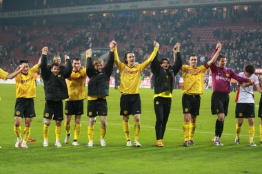 Welle nach dem Derby in der Turnhalle