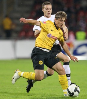 Bajram Sadrijaj im Spiel gegen Kassel