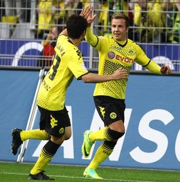 Kagawa und Götze