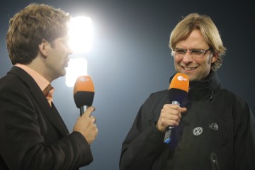 Klopp in Udine im Gespräch mit Steinbrecher