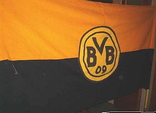 Meine erste und einzige BVB-Fahne