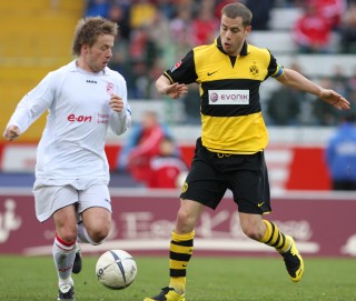 Lars Ricken beim Spiel gegen RW Erfurt