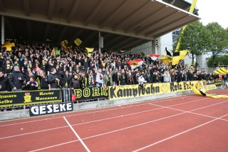 Ausgelassene Stimmung in der Roten Erde