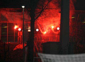 Pyroshow der Sek SV