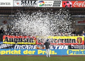 Aktion der Insane Ultras Trier