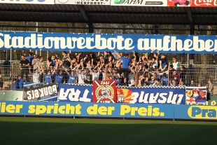 SVE-Ultras protestieren auch weiter gegen ihren Vorstand