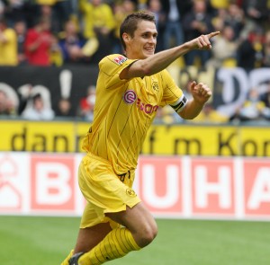 Sebastian Kehl celebrates his goal