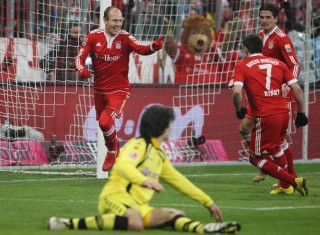 Robben scored once again