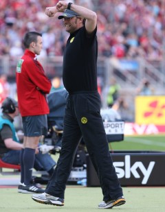 Kloppo - mildly amused after the final whistle