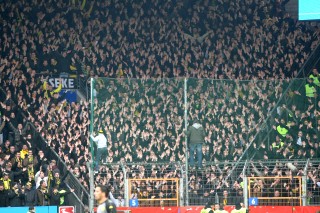 About 8.000 BVB-Fans were at the Ruhrstadion