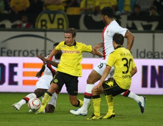 Youngstar Mario Götze really impressed the fans