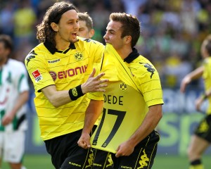 Mario Götze's wonderful celebration