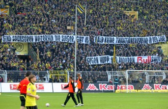 The BVB fans once again showed clearly what they think of Hopp&Co.