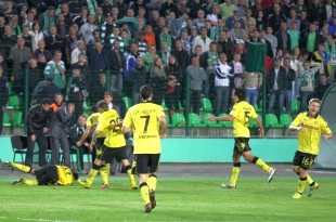 Unbelievable II: Mario celebrates his goal