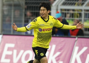 Kagawa's first strike