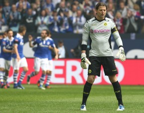 Weidenfeller war nach dem 1-0 bedient