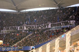 Kein Zwanni Spruchbänder beim HSV