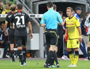 Götze was sent off