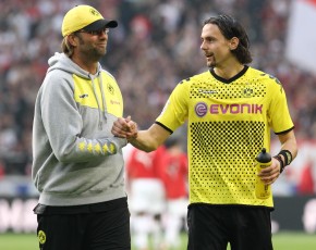 Klopp und Subotic nach Abpfiff